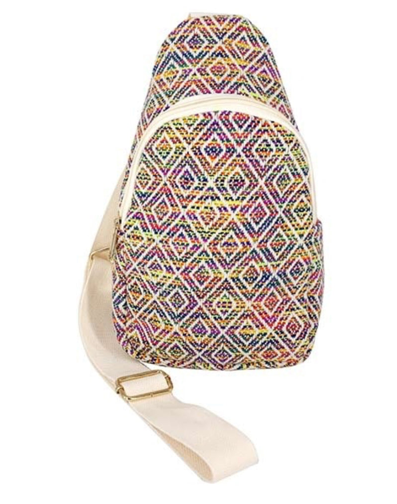 Aztec sling bags