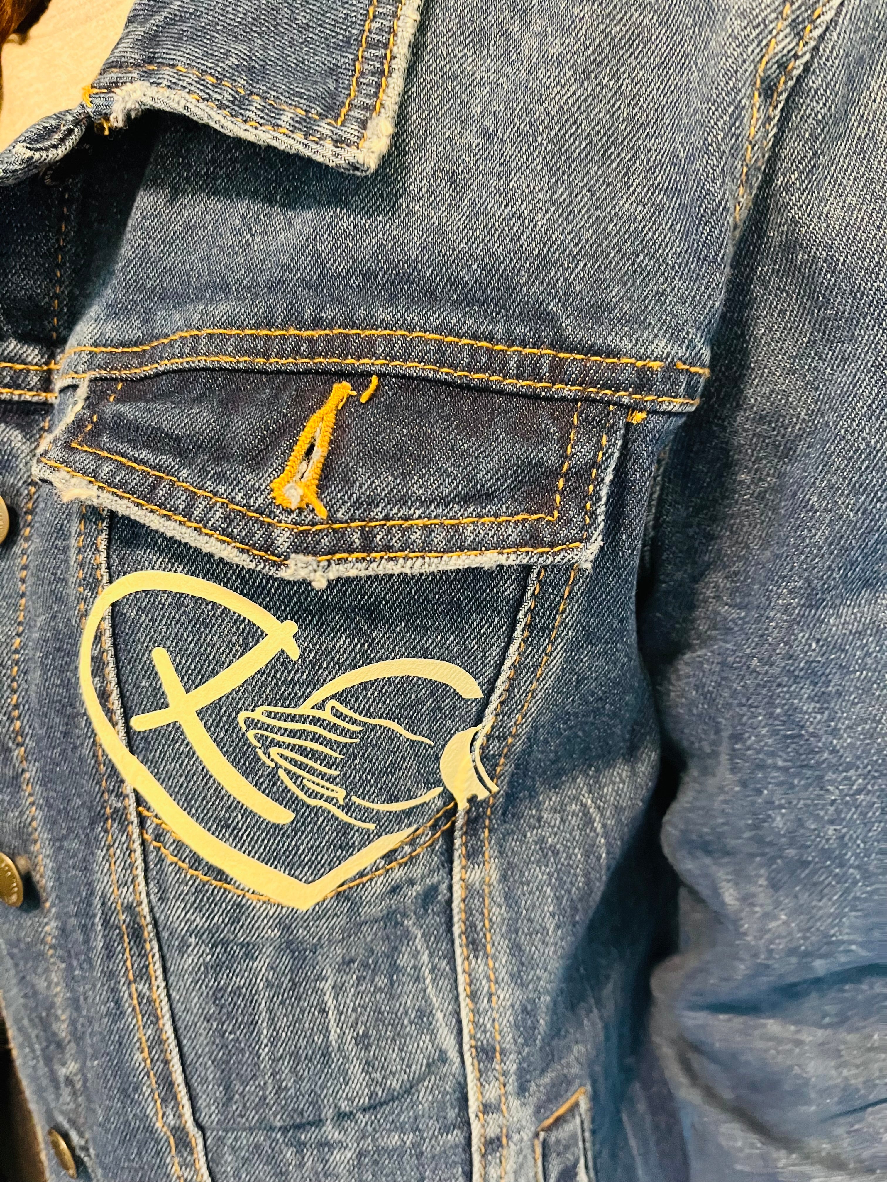 Up cycled Jean  jackets