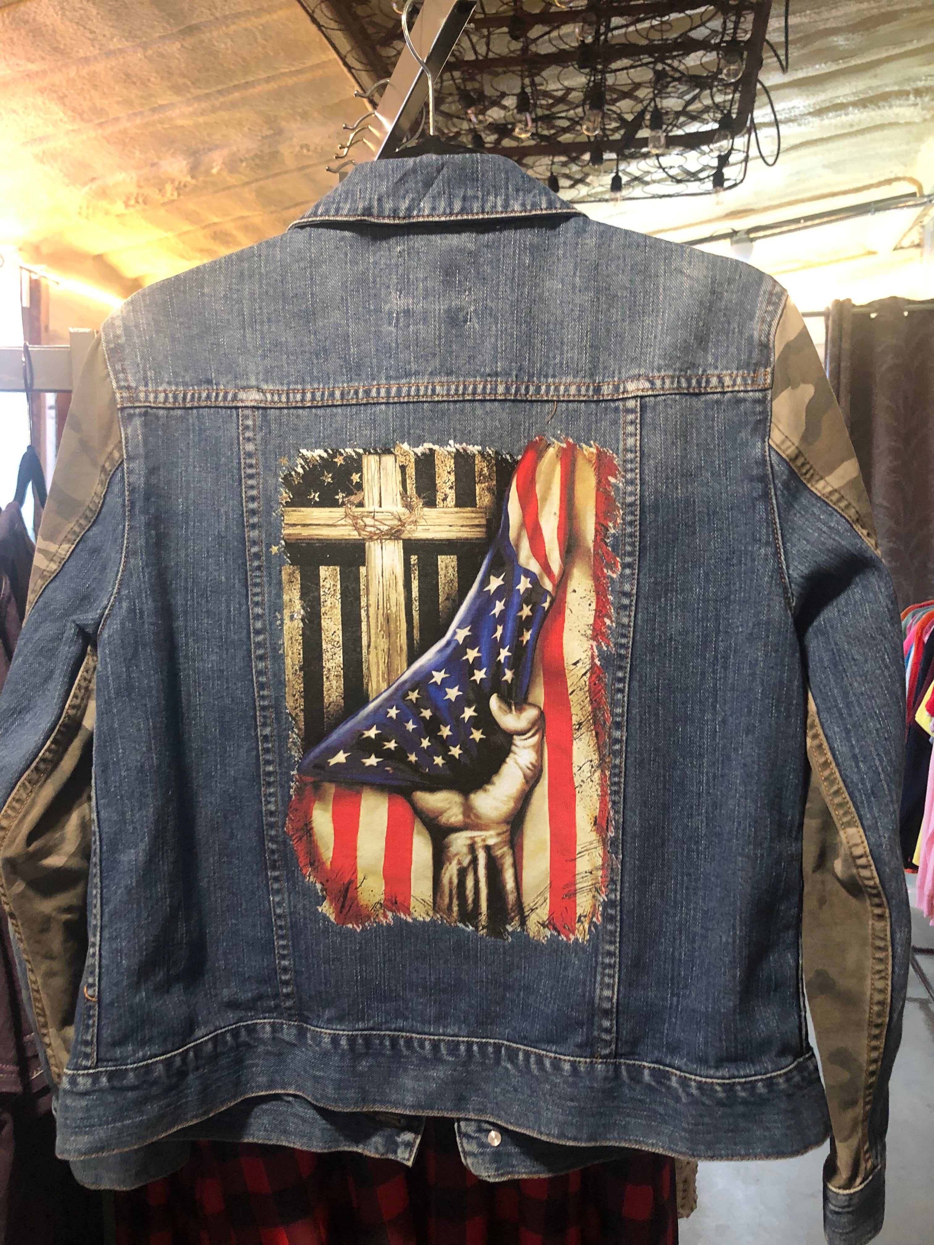 Up cycled Jean  jackets