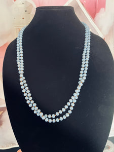 60” inch beaded necklaces