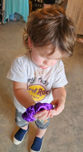 Light up hair scrunchies