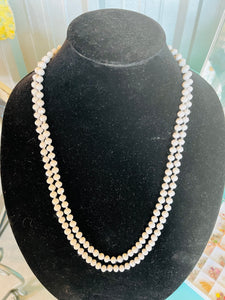 60” inch beaded necklaces