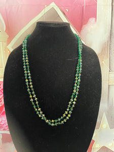 60” inch beaded necklaces