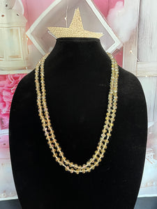 60” inch beaded necklaces